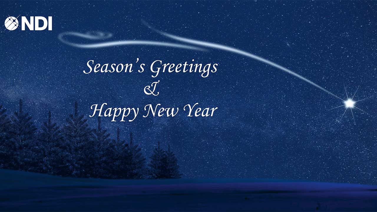 Season's Greetings and Happy New Year