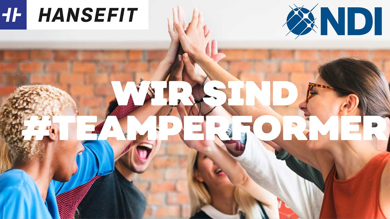 Hansefit wird eingeführt. Wir sind Teamperformer